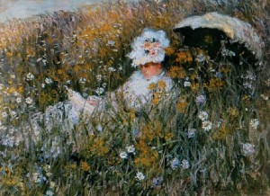 Dans La Prairie, 1876, Monet, Claude